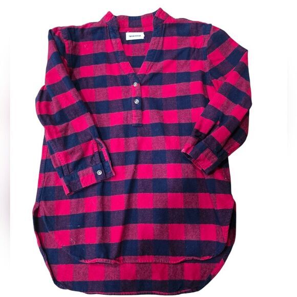 Taylor Stitch Flannel Button The Whitney  Popover The Shirt Top - Picture 2 of 6